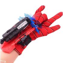 Luva Lança Teia Brinquedo Infantil Lançador Homem Aranha