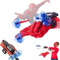 Luva Lança Teia Dardo Homem Aranha Brinquedo Infantil Luva Lança Teia Dardo Homem Aranha Brinquedo Infantil