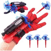 Luva Lança Teia Homem Aranha Brinquedo Herói Spider Man MIURI