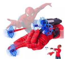 Luva Lança Teia Homem Aranha Brinquedo Infantil Diversão