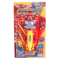 Luva Lançador Dardos Ventosa Dispara Super Herói Brinquedo