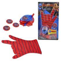 Luva Lançadora De Discos Homem Herói Aranha Justiceiros - Imporluc