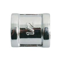 Luva Latão Cromada 1/2 BSP IxI 002761 Jackwal Luva Latão Cromada 1/2 BSP IxI 002761 Jackwal