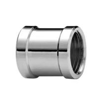 Luva Latão Cromada 3/4 Blister C/ 1 Peça - Blukit