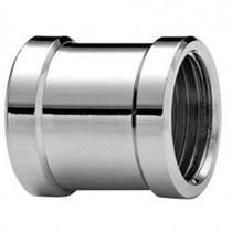 Luva Latão Cromado 1/4" - 171001 Luva Latão Cromado 1/4" - 171001