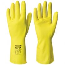 Luva Latex Amarela