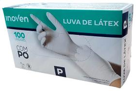 Luva Latex C/ Talco 100x1 P Inoven