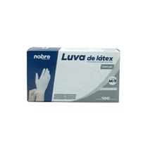 Luva latex com po *M* - Protecao contra agentes quimicos - c/100un - Nobre Luva latex com po *M* - Protecao contra agentes quimicos - c/100un - Nobre