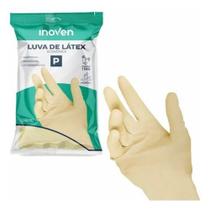 Luva Latex Creme Reutilizavel Inoven - Par