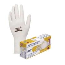 Luva Látex Descartável com talco Volk (caixinha )