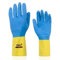 Luva Látex e Neoprene Bicolor Slim P - Volk do Brasil Luva Látex e Neoprene Bicolor Slim P - Volk do Brasil