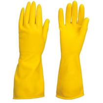 Luva Latex Forrada Amarela Multiuso -Tam: M-7 * 4398