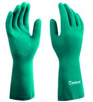 Luva Látex Forrada N9 Limpeza Domestica Verde Multiuso - Imbat