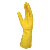 Luva Latex Forrada Proteção Mão Sanro Antiderrapante Multiuso Louça Faxina Limpeza