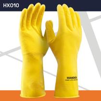 luva latex, limpeza,obras,epi - handex hand latex multiuso c.a 43584 - media luva latex, limpeza,obras,epi - handex hand latex multiuso c.a 43584 - media