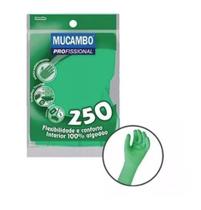 Luva Latex MUCAMBO Forrada Verde