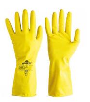 Luva latex natural flocada 10" gg am - kala