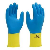 Luva Látex Neoprene Supermix Limpeza Pesada Super Safety CA 33333