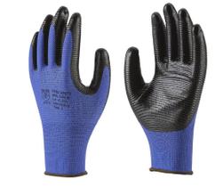 Luva látex nitrilica azul nr 9 safety grip Luva látex nitrilica azul nr 9 safety grip