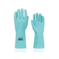 Luva latex nitrilica c/ forro verde tam 10 g
