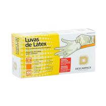 Luva Látex para Procedimento com Pó 50 Pares - Descarpack Luva Látex para Procedimento com Pó 50 Pares - Descarpack