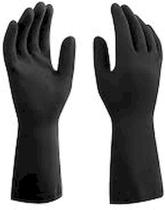 Luva Latex Preta Mucambo M 30cm 0,62mm Luva Latex Preta Mucambo M 30cm 0,62mm