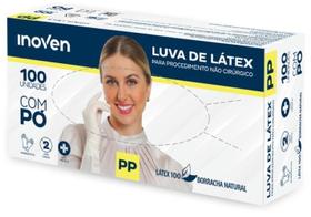 Luva Látex Procedimento Pp P M G - Com 100 - Inoven Pp Luva Látex Procedimento Pp P M G - Com 100 - Inoven Pp