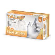 Luva Latex Procedimento Talge (pp/p/m/g) Cx Com 100 Unidades Com Pó/talco