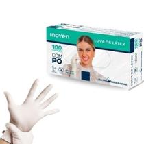 Luva Látex Procedimentos C/Pó. Cx C/100 Uni - Inoven Luva Látex Procedimentos C/Pó. Cx C/100 Uni - Inoven