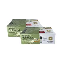 Luva látex profissional c pó descarpack 200un tam m