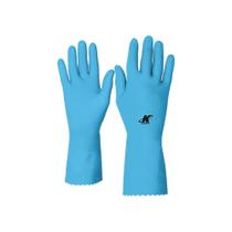 Luva Látex Super Silver Azul T/G Kalipso