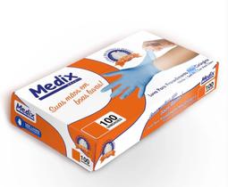 Luva latex tamanho g procedimentos medix