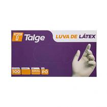 Luva latex uso geral c/pó (100unid) - talge