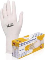 Luva Latex Volk Anti Alérgico com Amido M 100 unidades Luva Latex Volk Anti Alérgico com Amido M 100 unidades