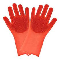 Luva Lava Louça De Silicone Magica Esponja Magica Multiuso