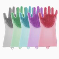 Luva lava louças silicone