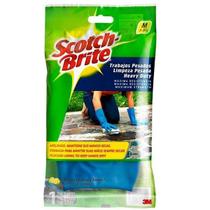 Luva Limpeza Pesada SCOTCH Brite TAM M Azul 3M Luva Limpeza Pesada SCOTCH Brite TAM M Azul 3M