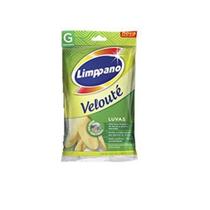 Luva Limppano Veloute G Embalagem 1 Par - limpano