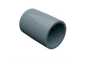 Luva Lisa De Encaixe Pvc 3/4'' Cinza Para Eletroduto Condulete