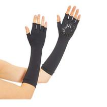 Luva Longa com Proteção Solar Preta Tamanho P UV.Line