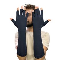 Luva Longa Com Proteção Solar Uv50+ Antiderrapante- Ellepsun