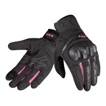 Luva Ls2 Feminina Kubra Preto e Roxo Cor:Preto+RoxoTamanho:MGênero:Feminino