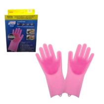 Luva Mágica de Silicone para Limpeza Multiuso