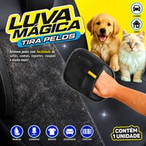Luva Mágica Tira Pelos Pet Para Sofá Roupa Carro Casa Luva Mágica Tira Pelos Pet Para Sofá Roupa Carro Casa