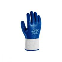 Luva Malha Acrilon Azul Trico Emborrachado Cartela 359 Luva Malha Acrilon Azul Trico Emborrachado Cartela 359