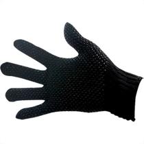 Luva Malha Acrilon Pigmentada Preta - Kit C/10 PR Luva Malha Acrilon Pigmentada Preta - Kit C/10 PR