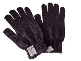 Luva Malha Acrilon Trico Pigmentada Anti Derrapante Preta Luva Malha Acrilon Trico Pigmentada Anti Derrapante Preta