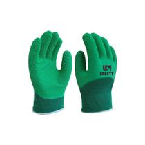 Luva Malha Algodão Emborrachado Nitrilon - Verde - LDI SAFETY Luva Malha Algodão Emborrachado Nitrilon - Verde - LDI SAFETY