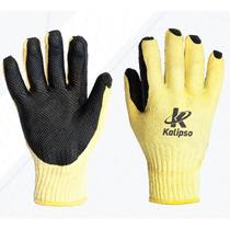 Luva malha algodao/polies blackgrip g KALIPSO Luva malha algodao/polies blackgrip g KALIPSO