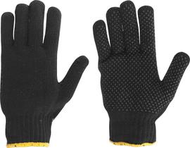 Luva Malha Algodão/poliéster Preta Pigmentada 4 Fios Vonder Luva Malha Algodão/poliéster Preta Pigmentada 4 Fios Vonder